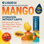 Liquid I.V. Hydration Multiplier Electrolyte Drink Mix Powder - Mango - 5.6oz/10ct - Image 6