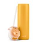 Ello Pop and Fill 22oz Stainless Steel Water Bottle Golden Glow Orange: Double-Wall, Leakproof, Vacuum-Insulated - Image 4