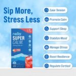 Nello Supercalm Drink Mix Supplement Powder - Shirley Temple - 10ct - Image 3