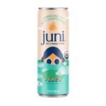 Juni Peach Sparkling Tea Beverage - 12 fl oz: Caffeinated