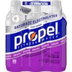 Propel Zero Grape Nutrient Enhanced Water - 6pk/16.9 fl oz Bottles: No Added Sugar, Vitamin Enhanced