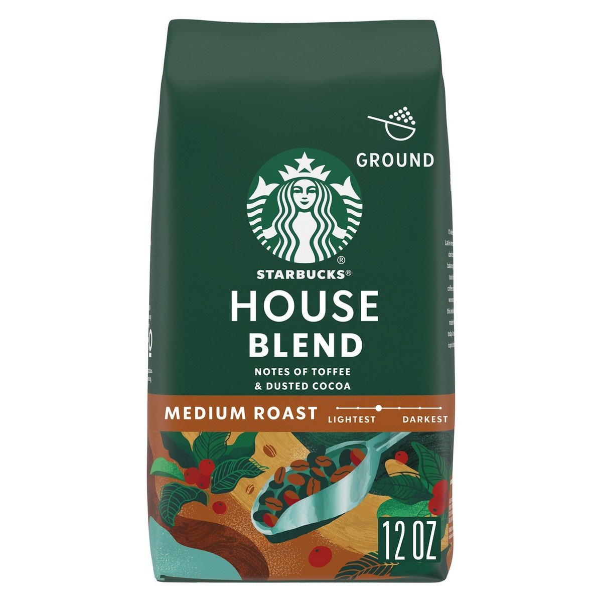 GUEST_03c38f00-92fe-4a41-ac74-be2de6d891b8.jpg Starbucks House Blend Medium Roast Ground Coffee - 12oz - Image 1
