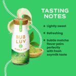 BUBLUV Bubble Tea Matcha Soy Latte with Jelly Pearls - 9.5 fl oz: Sugar-Free, Vegan, Gluten-Free - Image 5