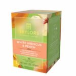 Taylors of Harrogate White Hibiscus & Peach Green Tea - 1oz/20ct: Caffeinated - Image 2