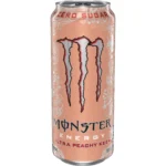 Monster Energy Ultra Peachy Keen Energy Drink - 16 fl oz: Low Sodium, No Artificial Colors, Caffeinated
