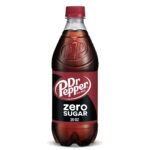 Dr Pepper Zero Sugar - 20 fl oz Bottle: Cola Flavor