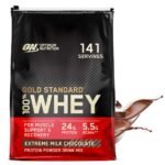 Optimum Nutrition, Gold Standard 100% Whey Protein Powder, Milk Chocolate 10lb