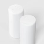 Stella Ceramic Salt and Pepper Shakers White - Threshold™ - Image 4