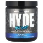ProSupps Hyde®, Max Pump, Pre-Workout, Blue Razz, 10.12 oz (286.9 g)