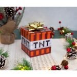Ukonic Minecraft TNT Tin Storage Box Cube Organizer with Lid | 4 Inches - Image 3