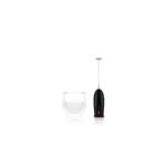 Bodum Schiuma Milk Frother - Black: Handheld Frother Wand for Coffee, Battery-Powered, Stainless Steel & Plastic - Image 3