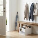 REGALWOVEN Storage Cube Set, 1-Pack Collapsible Fabric Storage Bins, Closet Organizer Baskets for Clothes, and Books White 20.9*13.8*11.8in - Image 3