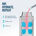 DripDrop Zero Sugar Plus Electrolyte Supplement Powder - Watermelon - 2ct - Image 3