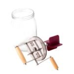 Lehman's Dazey Butter Churn, Vintage Style Non-Electric Hand Crank, Makes up to 8 oz in 10 to 15 Minutes, 11 inches high - Image 2