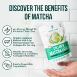 Jade Leaf Matcha Unsweetened Collagen Matcha Latte Mix - 5.3oz: Caffeinated - Image 5