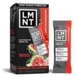 LMNT Zero-Sugar Electrolytes Drink - Watermelon Salt - 2.1oz/10ct: Non-Caffeinated, Powdered Form, 10 Pack
