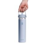 Hydro Flask 24 fl oz Stainless Steel Wide Mouth Flex Straw Water Bottle - Surf - Image 3