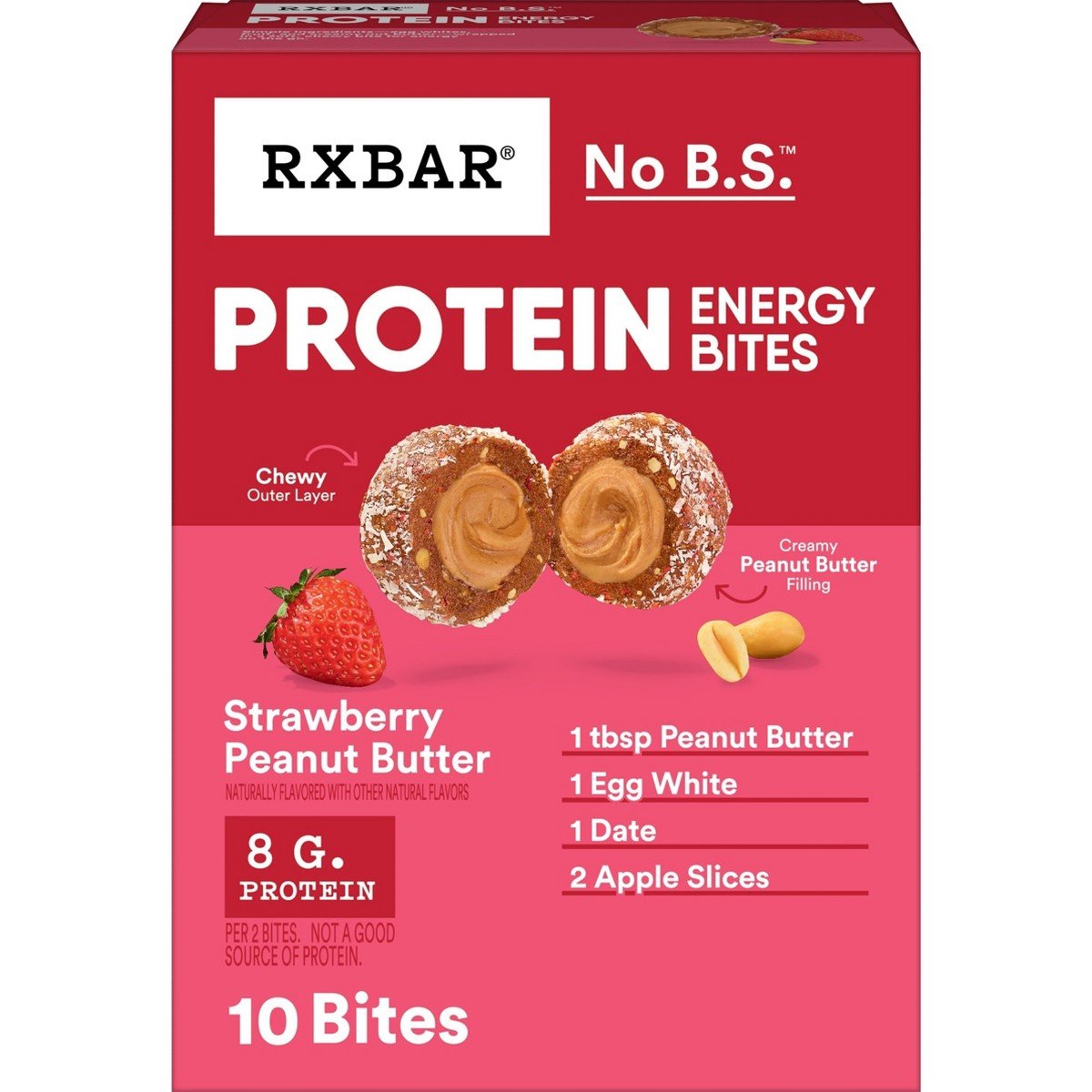 GUEST_0b4820b3-7336-4d93-acc0-da04e828d77d.jpg RXBAR Protein Bars Energy Bites Strawberry Peanut Butter - 8.8oz/5ct - Image 1