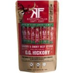 Righteous Felon Craft Jerky OG Hickory Protein Snack Beef Stick - 1oz/9ct