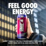 GHOST Energy Drink Welch's Grape-Cran - 16oz Single: Sugar-Free, Gluten-Free, Vegan - Image 2