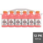 Gatorade G Zero Watermelon Splash Sports Drink - 12pk/12 fl oz Bottles: Sugar-Free, Non-Caffeinated