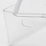 4L Stacking Clear Bin with Lid - Brightroomâ„¢: PET, Lidded, Stackable, Universal Storage, 10.15"x6.81"x4.52" - Image 3