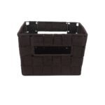 Simplify Woven Strap Extra Long Shelf Tote Chocolate - Image 4