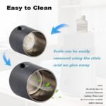 ROVSUN 1.1 Gallon or 4L Stainless Steel Water Distiller, Flame Retardant Material, BPA Free Container & Stainless Steel Interior, Gray, 750W - Image 4