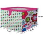 Bacati - Botanical Pink Storage Box Large - Image 4