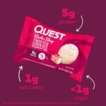 Quest Nutrition Bake Shop Strawberry Cake Flavor Frosted Cookies - 5g Protein - 7.04oz/8ct: Ready to Eat - Image 3