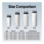 Owala 32 fl oz Stainless Steel FreeSip Water Bottle - Sleek - Image 5