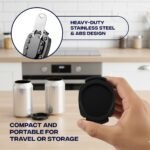 Trending Now Stainless Steel Bottle & Can Opener, Multi-Purpose Kitchen Bar Lid Remover Tool, 2-Pack - Image 4