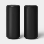 Stella Ceramic Salt and Pepper Shakers Black - Threshold™