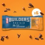 CLIF BUILDERS Chocolatey Peanut Butter 20g Protein Bars - Gluten Free - 2.4oz/6ct: High Protein, Ready to Eat, Plant-Based Protein, Crunchy - Image 5