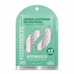 Vitamasques Green Caffeine De-Puffing Hydrogel Pads Eye Mask - 0.1oz