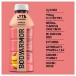 BODYARMOR LYTE Peach Mango - 16 fl oz Bottle - Image 3