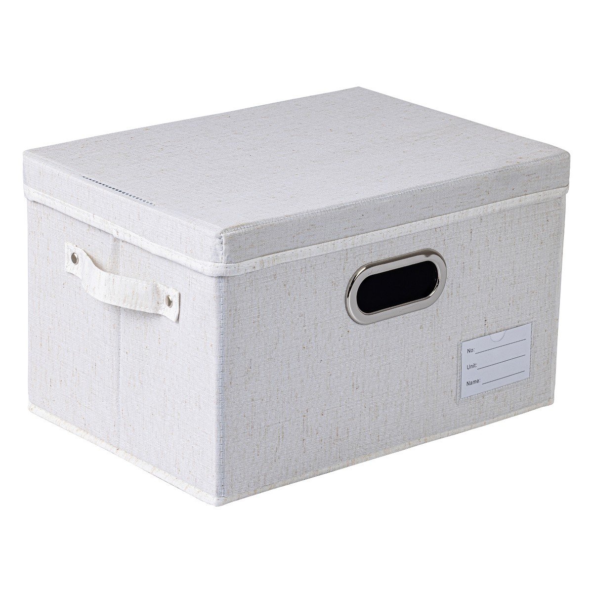 GUEST_10c19f6b-323c-4324-871b-b59d6f165d40.jpg REGALWOVEN 1Pcs Storage Cube, Fabric Collapsible Storage Basket with Lids for Organizing Clothes, Books 14.6*10.6*9.1in - Image 1