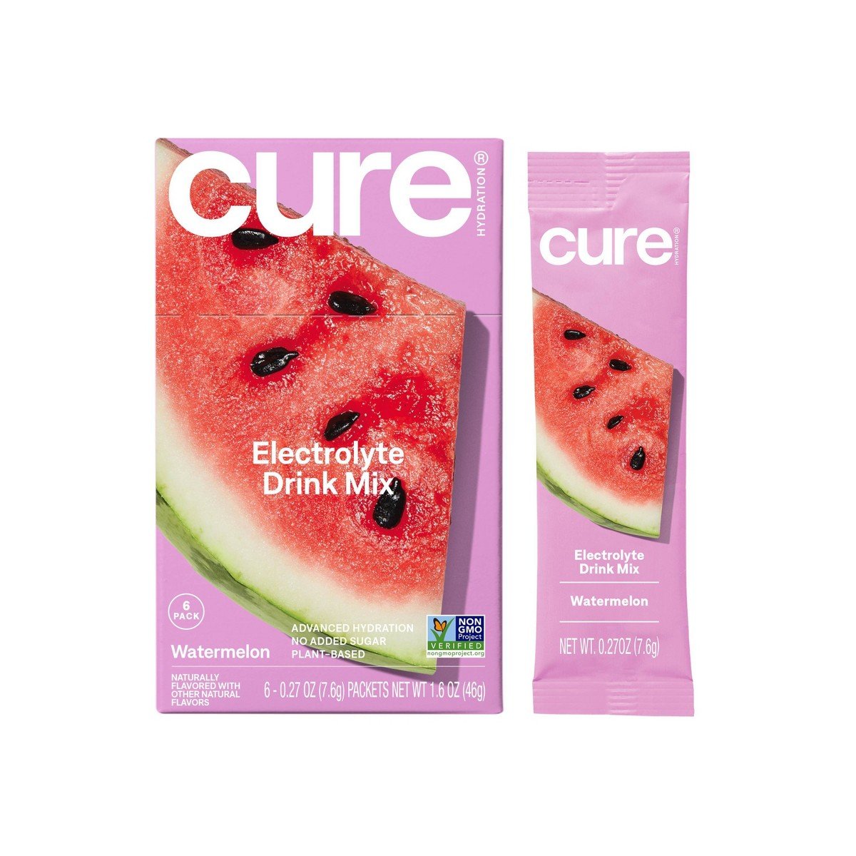 GUEST_10ce04c8-39fe-41a6-acd5-1c7e530779ab.jpg Electrolyte Drink Mix Watermelon - 1.6oz/6ct: B Corp Certified, No Added Sugar - Image 1