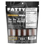 Fatty Original Multipack Meat Sticks - 10oz/10ct: Pork, Smoked, 6g Protein - Image 3