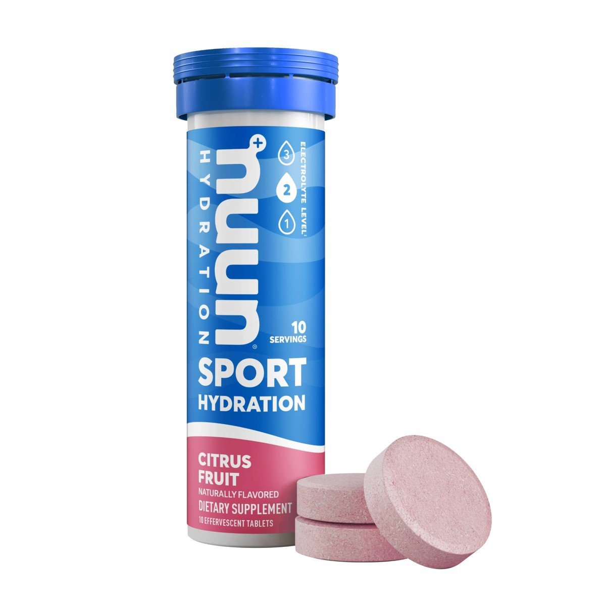 GUEST_124ece21-dfd0-48be-bfa1-b024980ae94b.jpg nuun Hydration Sport Drink Vegan Tabs - Citrus Fruit - 10ct: Sports Performance Tablets - Image 1