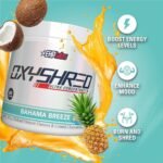 EHPlabs OxyShred Thermogenic Fat Burner - Pre-Workout Powder w/ L-Glutamine, L-Carnitine, Metabolism Booster, Weight Loss, Bahama Breeze, 60 Servings - Image 3