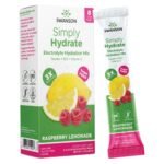Swanson Simply Hydrate Electrolyte Hydration Mix - Raspberry Lemonade, 8 Stick Packs