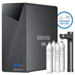 Waterdrop X16 Tankless RO System,NSF/ANSI 58 & 372 Certified,11-Stage Filtration, Alkaline Mineral pH+,Includes 3 F2 & 1 F1A Filters,2-Year Supply