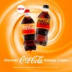 Coca-Cola Orange Cream Soda - 20 fl oz Bottle: Caffeinated - Image 3