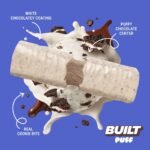 Built Bar Puff Cookies & Cream Protein Bars - 17g Protein - 1.41oz/8ct: Chewy, Ready to Eat - Image 2