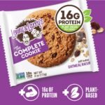 Lenny & Larry's Chewy Soft Baked Vegan, Non-GMO, High Fiber Protein Cookie - Oatmeal Raisin - Plant Protein - 16g Protein - 4oz/12pk - Image 5