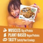 Lenny & Larry's Chewy Soft Baked Vegan Non-GMO High Fiber Protein Cookie - Peanut Butter Chocolate Chip - 16g Plant Protein - 4oz/12pk - Image 4