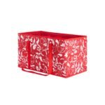 The Lakeside Collection Closet Shoe Storage Organizer Bag in Fashion Prints - Red Floral