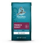 Caribou Coffee French Dark Roast Ground Coffee - 12oz: Rainforest Alliance Certified, Arabica Beans
