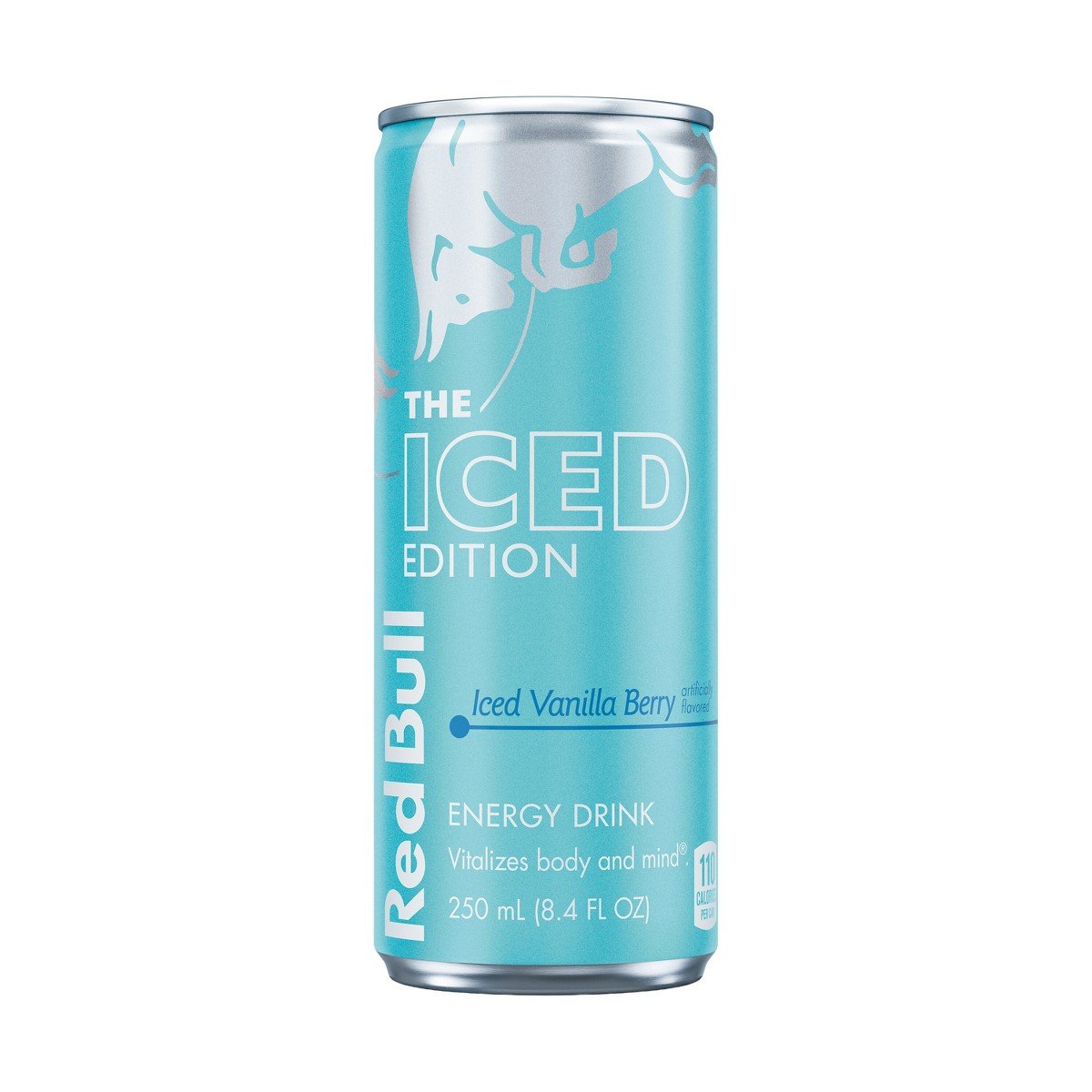 GUEST_1530c092-1c64-464a-9a8c-ca6419654551.jpg Red Bull Iced Edition Energy Drink - Iced Vanilla Berry - 8.4 fl oz: Low Fat, Caffeinated - Image 1